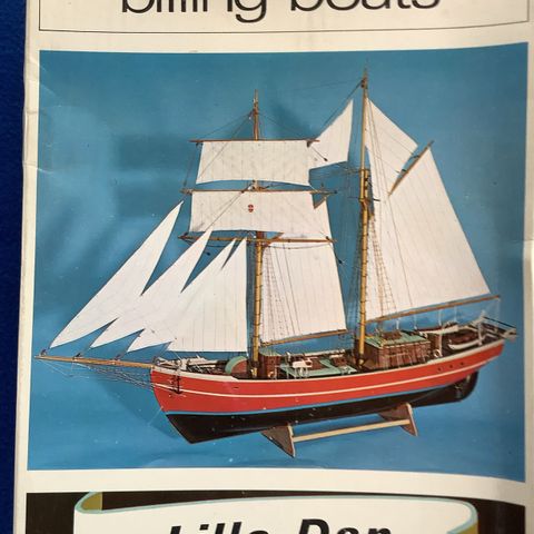 Byggesett modellbåt, Billing Boats « Lilla Dan».