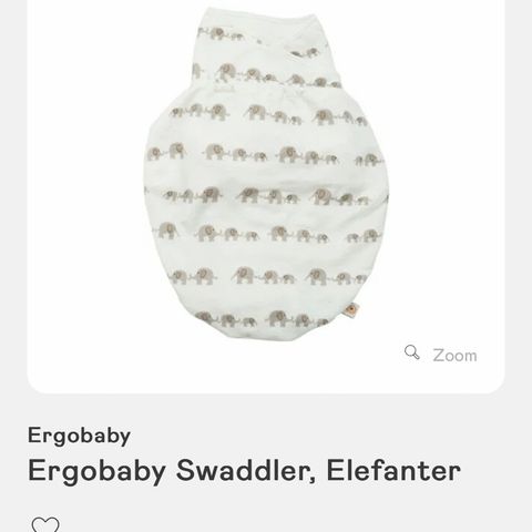 Ergobaby swaddler