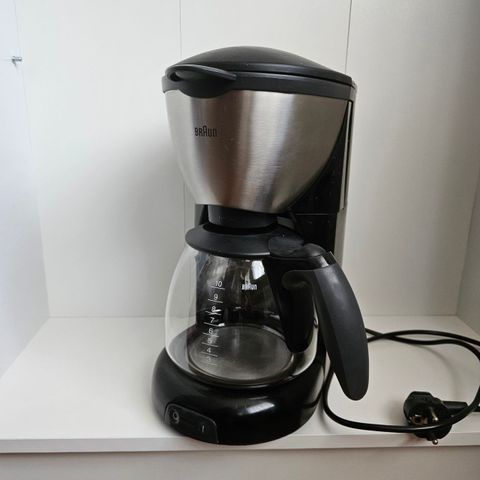 BRAUN Kaffetraktern, Kaffemaskin