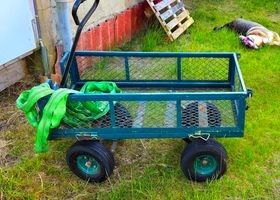 Håndholdt tralle/vogn/håndtralle/transportvogn til hage etc