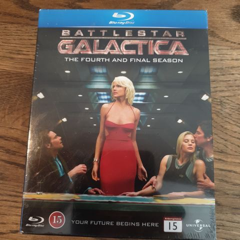 Blu Ray Battlestar Galactica sesong 4