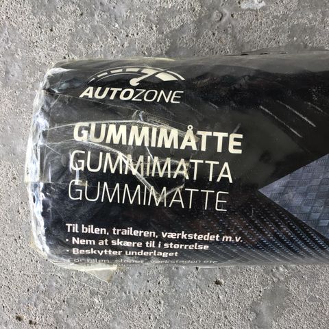 Gummimatte