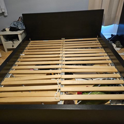 Ikea malm dobbeltseng 160cm