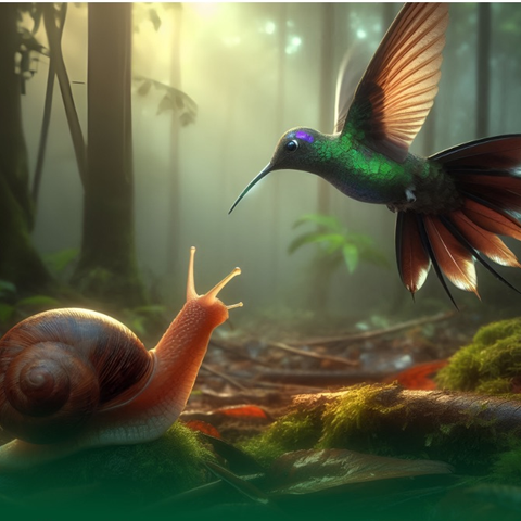 Barnebok: Odyssey of a Snail