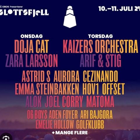 Slottsfjellfestivalen uten natten