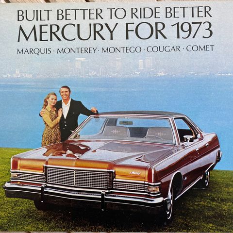 1973 Mercury brosjyre.