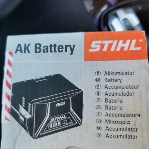 Stihl AK10 batteri