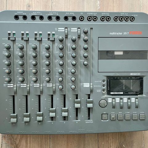 Fostex XR-7 MultiTrack - vintage 6 channel cassette recorder