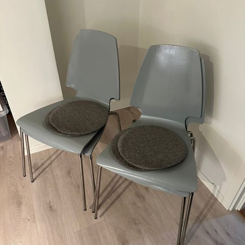 4 stk stoler (IKEA)