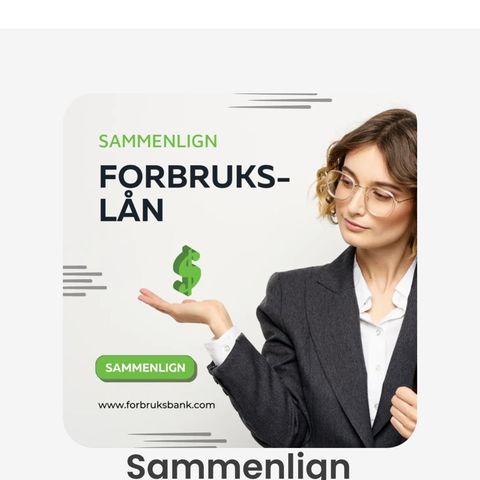 Domene med affiliate-side. Forbruksbank.com