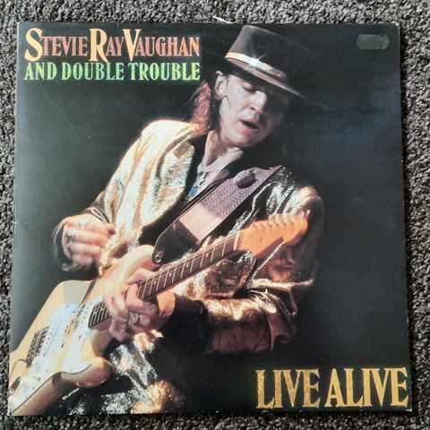 Stevie Ray Vaughan and Double Trouble - Live Alive 2LP