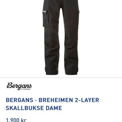 Breheim  2L 8660  Herre Bergans str: L