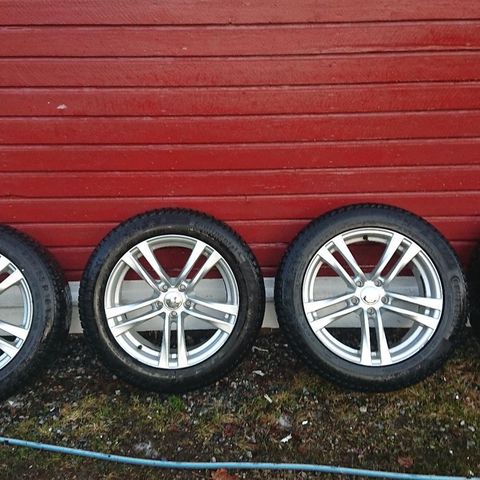 Komplette 18" hjul til Audi A6 allroad