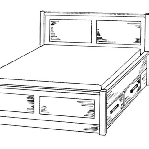 Ønsker å kjøpe Klassisk 160 dobbeltseng, gjerne med skuffer