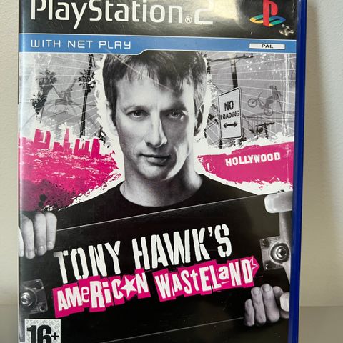 PlayStation 2 spill: Tony Hawk’s American Wasteland