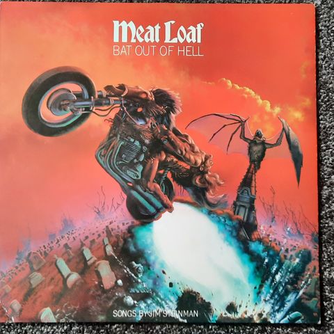 Meat Loaf - Bat out of Hell (original inner sleeve)