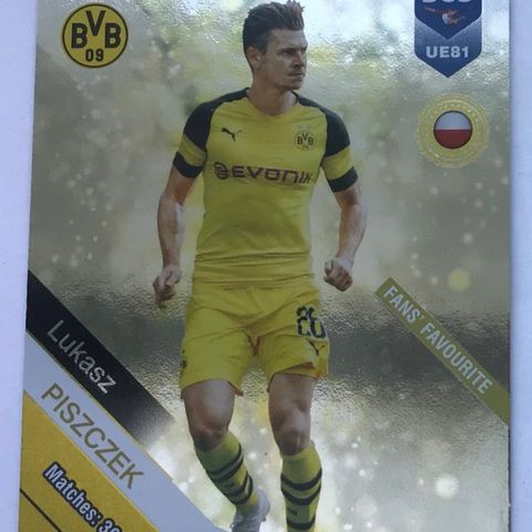 FIFA 365 LUKASZ PISZCZEK - Fans Favourite  U81 BORUSSIA DORTMUND