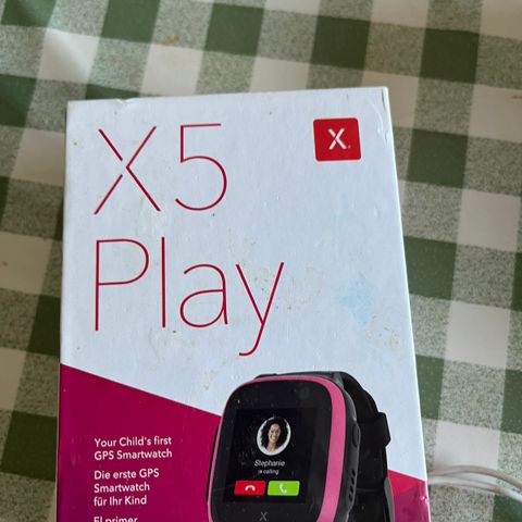 XPLORA X5 PLAY  svart og rosa