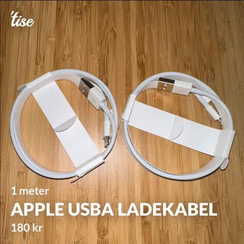 Apple USB-A Ladekabel