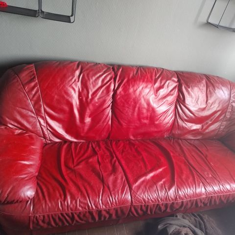 Skinn sofa