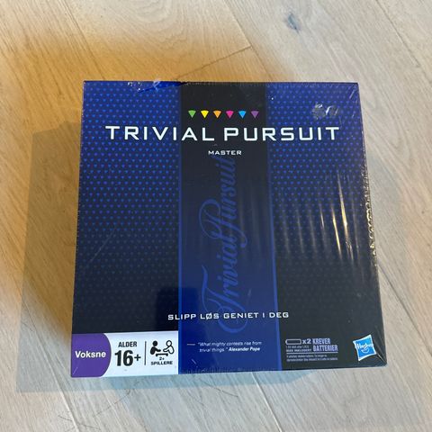 Brettspill Trivial Pursuit - Master