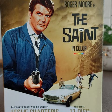 The Saint, Roger Moore, in color