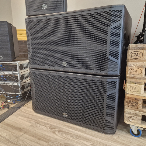 2 stk. Wharfedale Pro Reason-X218B demosubwoofere