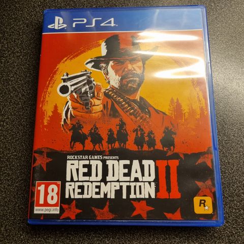 Red dead redemption II til PS4 selges.