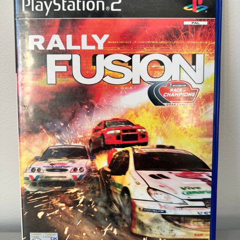 PlayStation 2 spill: Rally Fusion