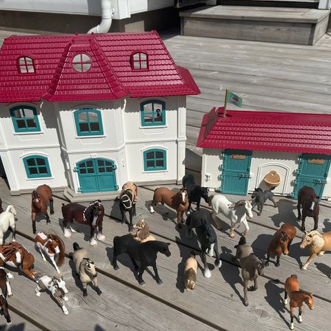 Schleich Horse Club Lakeside hestegård