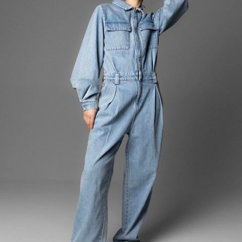 Camilla Pihl Denim Junpsuit - NY med tag