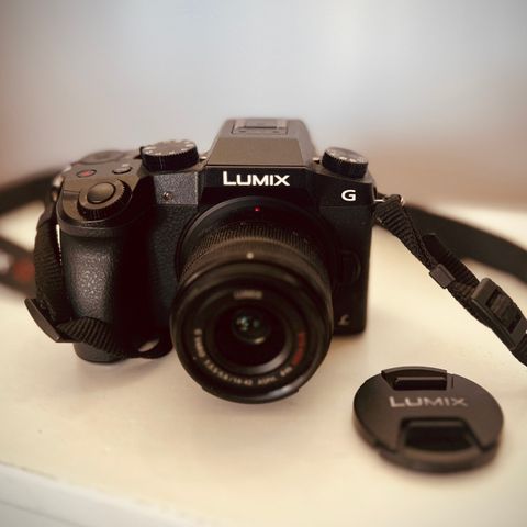 Et herlig digitalkamera! Panasonic Lumix G7! ✨