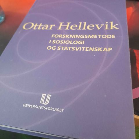 Forskningsmetode i sosiologi og statsvitenskap, Ottar Hellevik