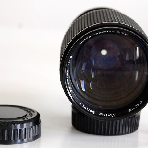 Vivitar Series 1 70-210/3.5  VMC Bokeh Macro Focussing Zoom P/K Mount,Cokin 1A