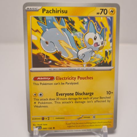 Pachirisu 068/198 - Pokemon Scarlet & Violet Base Set