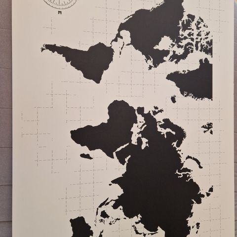 Bilde med verdenskart