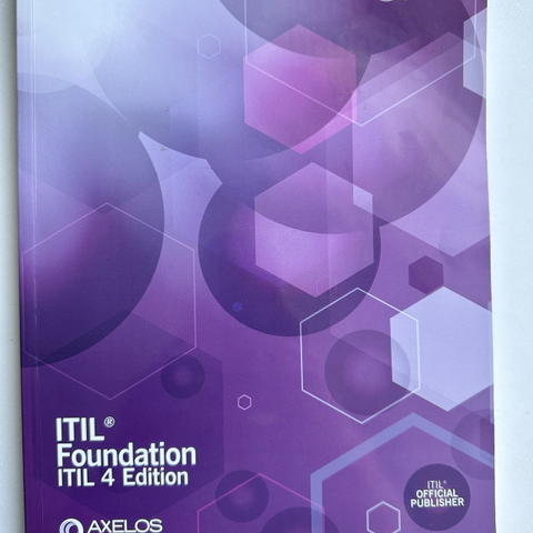 ITIL Foundation. ITIL 4 Edition
