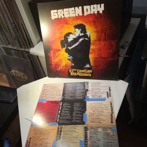 Green Day 21st century breakdown 2lp