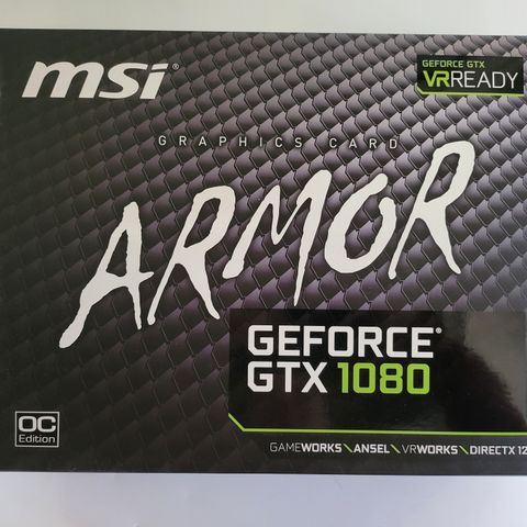 Geforce GTX 1080