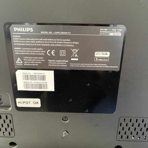 Philips 42 inch TV