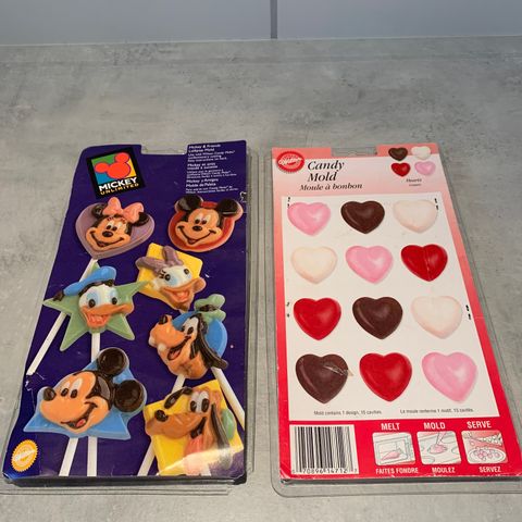 Candy mold / Lollipop mold - Wilton og Disney