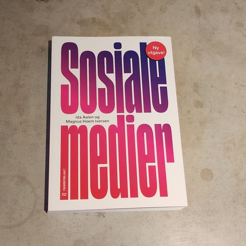 Sosial Medier - Fagbok