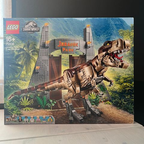 Lego Jurassic Park: T. rex Rampage UÅPNET!