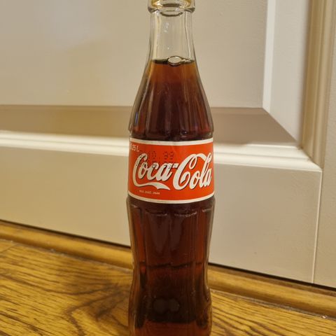 Coca-Cola glassflaske fra Slovenia 1998