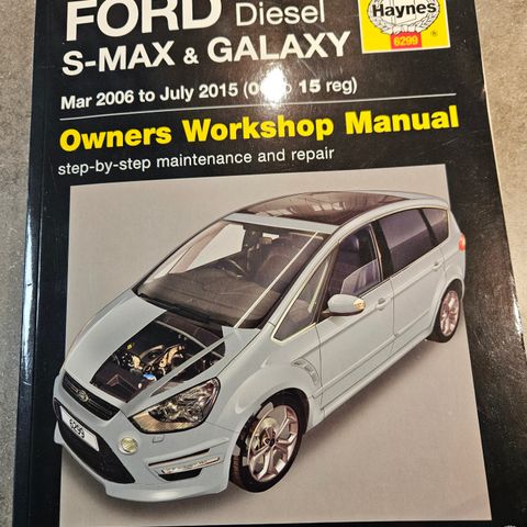 ***Reservert*** Ford S-Max/Galaxy reparasjonshåndbok