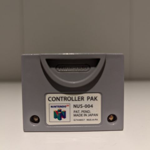 Nintendo 64 Controller Pak