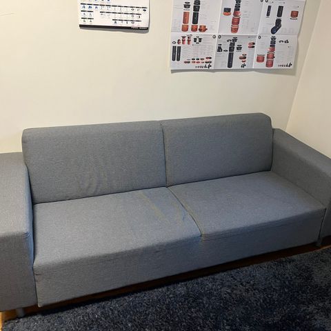 Enkel 2-seter sofa