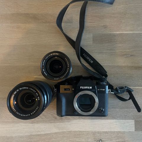 Fujifilm x-T10 / speilrefleks kamera