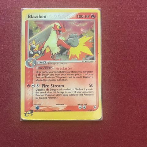 Blaziken #3 Pokemon Ruby & Sapphire