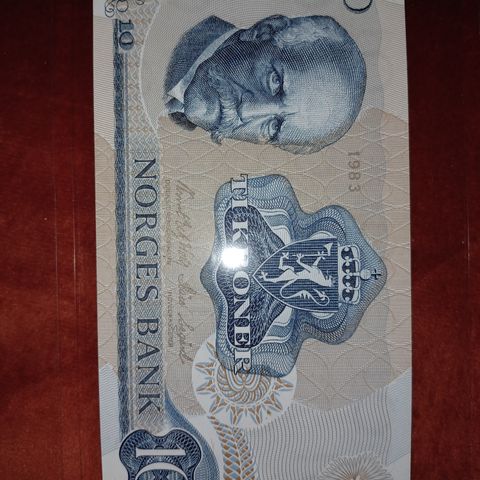 10 kroner Norge 1983